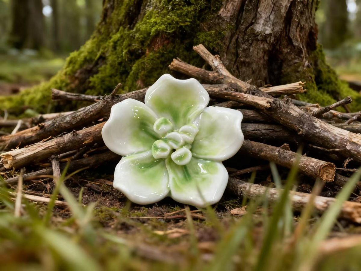 04365639ff36191cf3c4b3bba3a56270 Керамические цветы из серии «Зеленая»