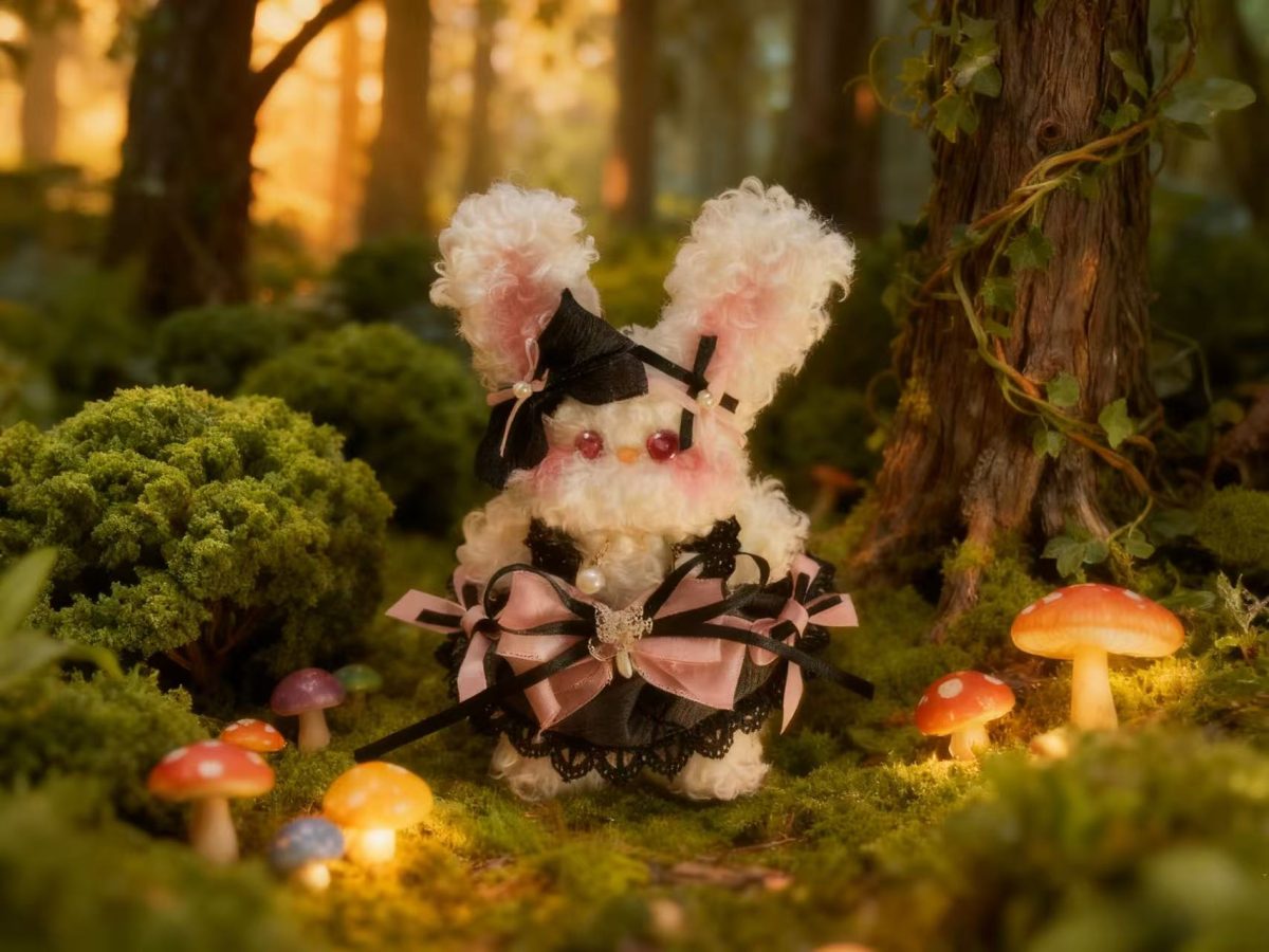 690240329bd8281670af2397bfe00389 Милый и крутой кудрявый кролик из пушистых синельных стеблей