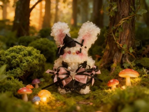 690240329bd8281670af2397bfe00389 Милый и крутой кудрявый кролик из пушистых синельных стеблей