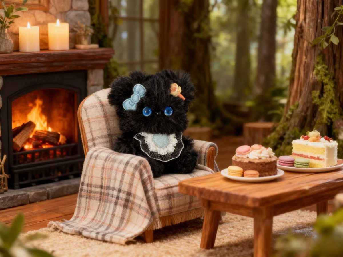 8dfed6bb6d2116d4e6ecd85e10081f33 черный кот из пушистых синельных стеблей