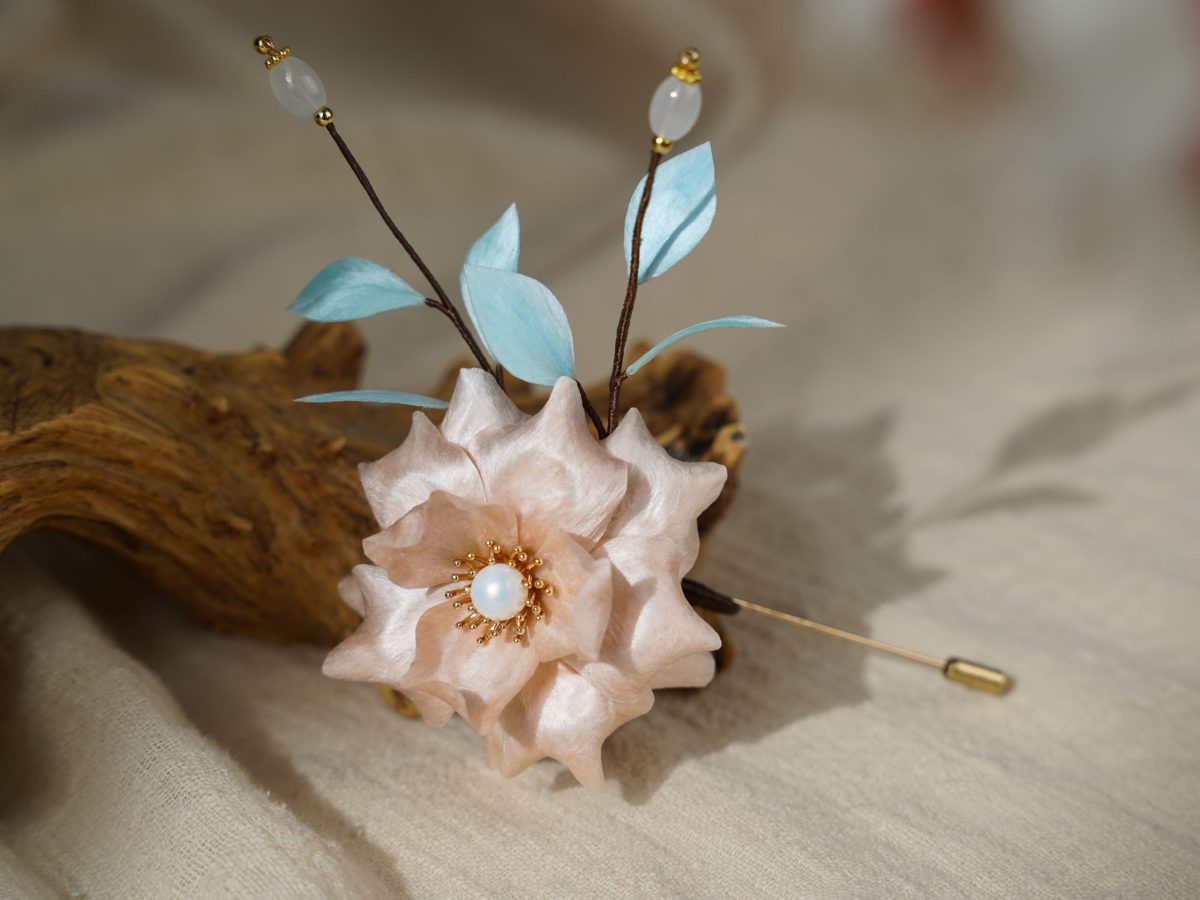 DSC05424 拷贝 Брошь в форме цветка(ронгхуа)