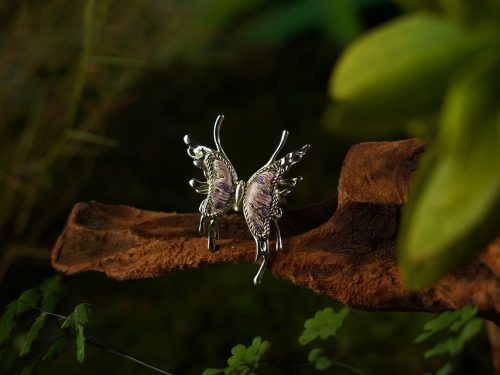 DSC08336 Прочное кольцо для вышивки в виде бабочки.