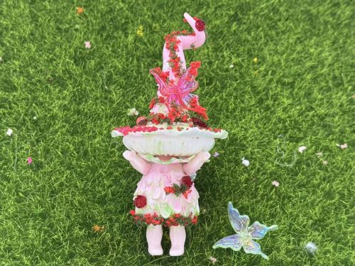 ZBG000013.1 Магнит на холодильник «Грибная фея» с декором