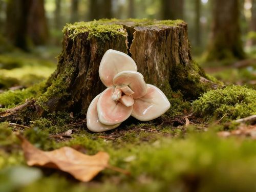 bb5beb70563053b561c04d3948ada8ba Керамический цветок с двумя слоями лепестков